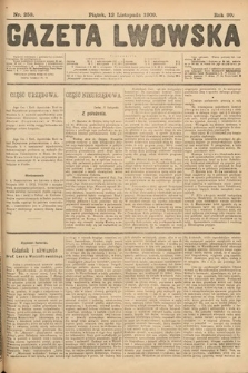 Gazeta Lwowska. 1909, nr 258