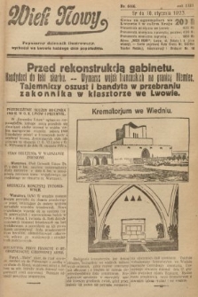 Wiek Nowy : popularny dziennik ilustrowany. 1923, nr 6466