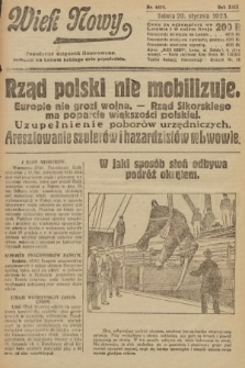 Wiek Nowy : popularny dziennik ilustrowany. 1923, nr 6475