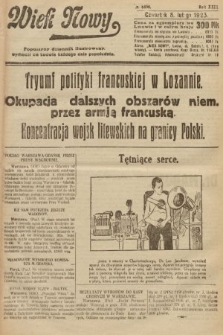 Wiek Nowy : popularny dziennik ilustrowany. 1923, nr 6490