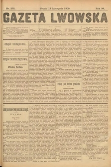 Gazeta Lwowska. 1909, nr 262