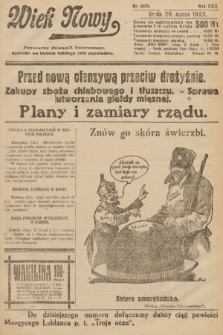 Wiek Nowy : popularny dziennik ilustrowany. 1923, nr 6531