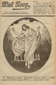 Wiek Nowy : popularny dziennik ilustrowany. 1923, nr 6535