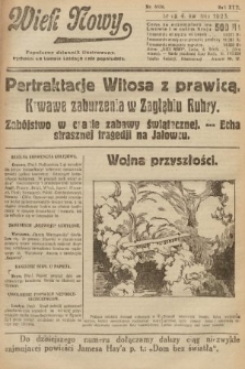 Wiek Nowy : popularny dziennik ilustrowany. 1923, nr 6536