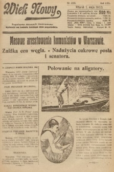 Wiek Nowy : popularny dziennik ilustrowany. 1923, nr 6558