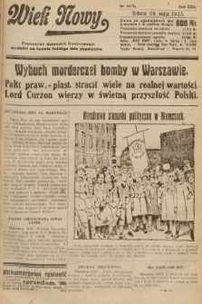 Wiek Nowy : popularny dziennik ilustrowany. 1923, nr 6577