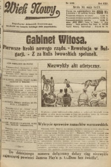 Wiek Nowy : popularny dziennik ilustrowany. 1923, nr 6580