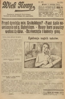 Wiek Nowy : popularny dziennik ilustrowany. 1923, nr 6584