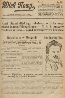 Wiek Nowy : popularny dziennik ilustrowany. 1923, nr 6590