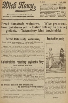 Wiek Nowy : popularny dziennik ilustrowany. 1923, nr 6600