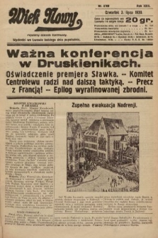 Wiek Nowy : popularny dziennik ilustrowany. 1930, nr 8709