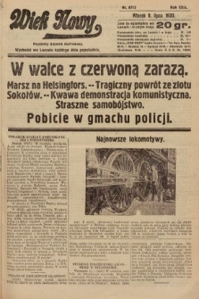 Wiek Nowy : popularny dziennik ilustrowany. 1930, nr 8713