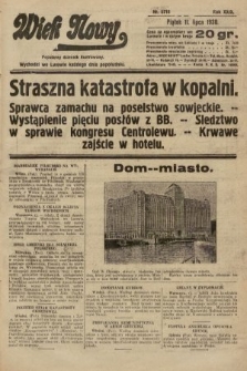 Wiek Nowy : popularny dziennik ilustrowany. 1930, nr 8716