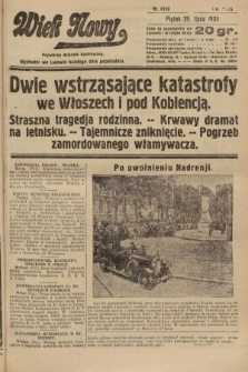 Wiek Nowy : popularny dziennik ilustrowany. 1930, nr 8728