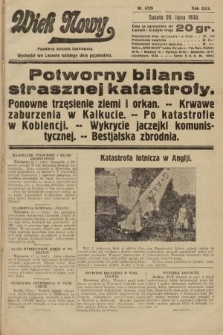 Wiek Nowy : popularny dziennik ilustrowany. 1930, nr 8729