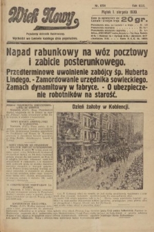 Wiek Nowy : popularny dziennik ilustrowany. 1930, nr 8734