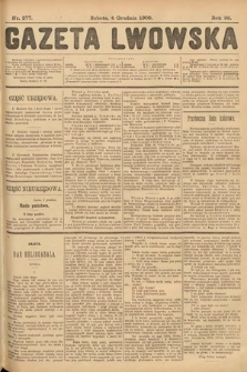 Gazeta Lwowska. 1909, nr 277