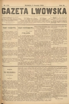 Gazeta Lwowska. 1909, nr 278