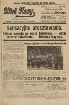 Wiek Nowy : popularny dziennik ilustrowany. 1930, nr 8763