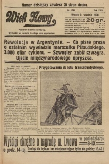 Wiek Nowy : popularny dziennik ilustrowany. 1930, nr 8766