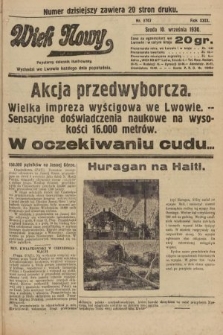 Wiek Nowy : popularny dziennik ilustrowany. 1930, nr 8767