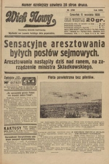 Wiek Nowy : popularny dziennik ilustrowany. 1930, nr 8768