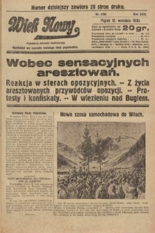 Wiek Nowy : popularny dziennik ilustrowany. 1930, nr 8769