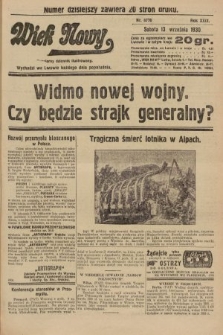 Wiek Nowy : popularny dziennik ilustrowany. 1930, nr 8770