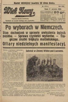 Wiek Nowy : popularny dziennik ilustrowany. 1930, nr 8773