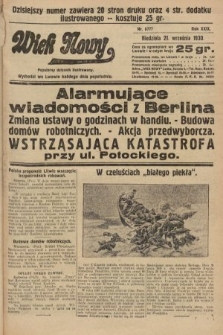 Wiek Nowy : popularny dziennik ilustrowany. 1930, nr 8777