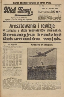 Wiek Nowy : popularny dziennik ilustrowany. 1930, nr 8779