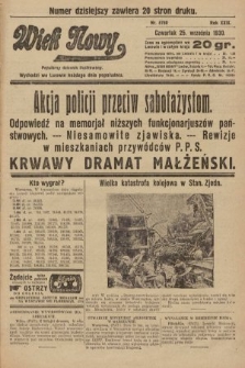 Wiek Nowy : popularny dziennik ilustrowany. 1930, nr 8780