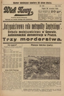 Wiek Nowy : popularny dziennik ilustrowany. 1930, nr 8781