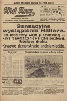 Wiek Nowy : popularny dziennik ilustrowany. 1930, nr 8782