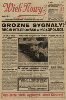 Wiek Nowy : popularny dziennik ilustrowany. 1937, nr 10908