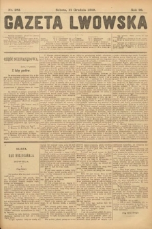 Gazeta Lwowska. 1909, nr 282