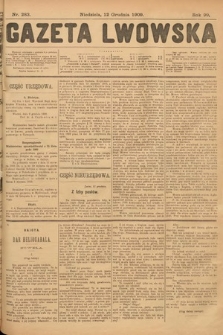 Gazeta Lwowska. 1909, nr 283