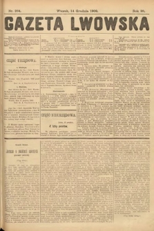 Gazeta Lwowska. 1909, nr 284