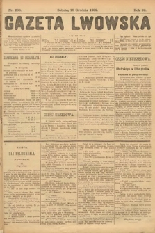 Gazeta Lwowska. 1909, nr 288