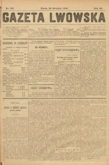 Gazeta Lwowska. 1909, nr 291