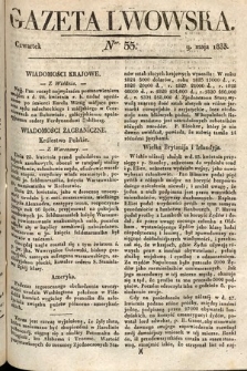 Gazeta Lwowska. 1833, nr 55