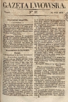 Gazeta Lwowska. 1833, nr 57