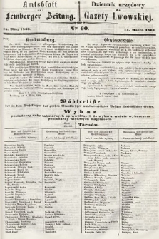 Amtsblatt zur Lemberger Zeitung = Dziennik Urzędowy do Gazety Lwowskiej. 1866, nr 60
