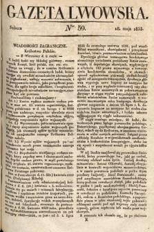 Gazeta Lwowska. 1833, nr 59