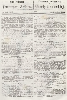 Amtsblatt zur Lemberger Zeitung = Dziennik Urzędowy do Gazety Lwowskiej. 1866, nr 89