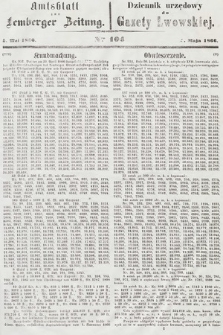 Amtsblatt zur Lemberger Zeitung = Dziennik Urzędowy do Gazety Lwowskiej. 1866, nr 104