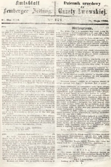 Amtsblatt zur Lemberger Zeitung = Dziennik Urzędowy do Gazety Lwowskiej. 1866, nr 121