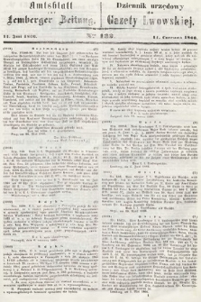 Amtsblatt zur Lemberger Zeitung = Dziennik Urzędowy do Gazety Lwowskiej. 1866, nr 132