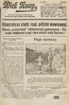 Wiek Nowy : popularny dziennik ilustrowany. 1923, nr 6617