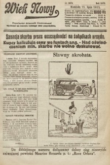 Wiek Nowy : popularny dziennik ilustrowany. 1923, nr 6618